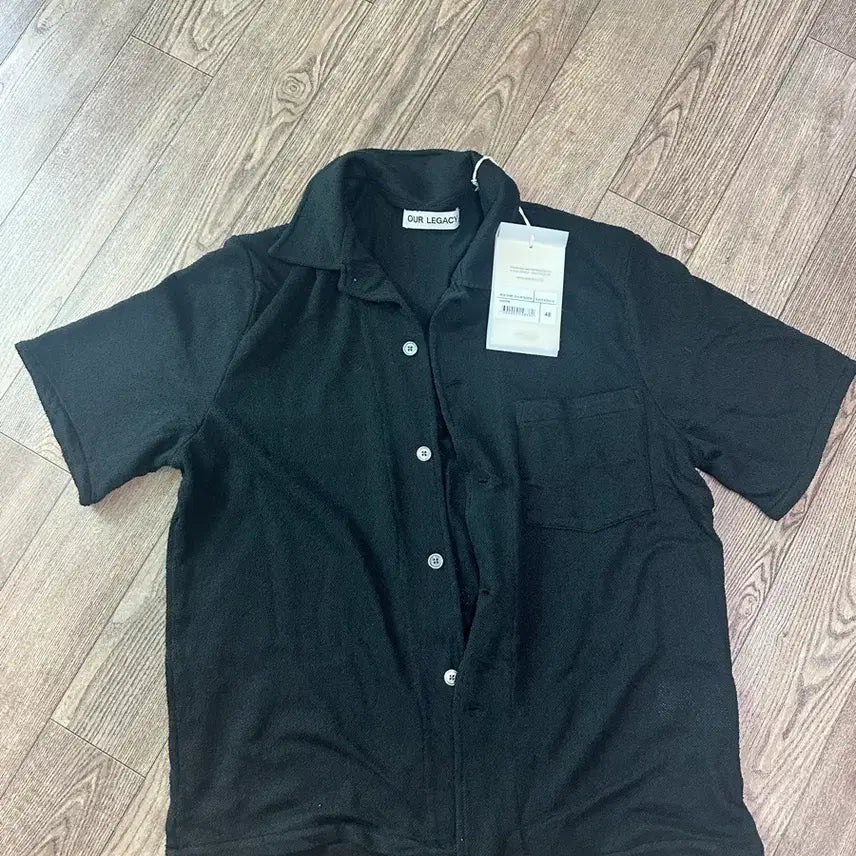 [BUNJANG] OUR LEGACY Black Box Short Sleeve Shirt / OUR LEGACY 블랙 박스 반팔 셔츠