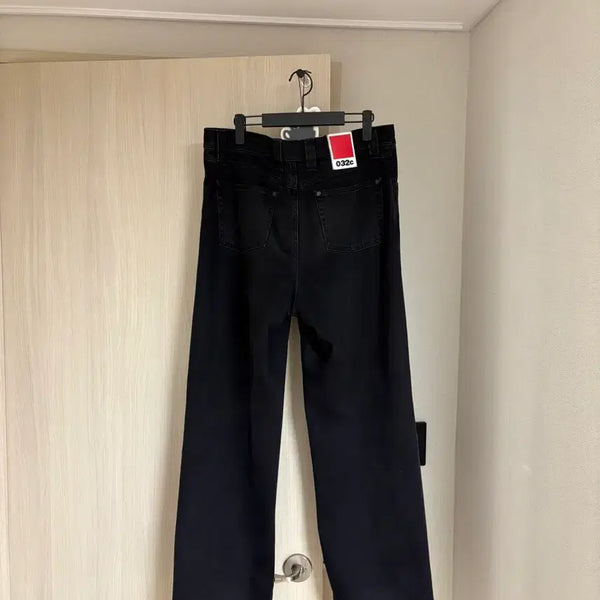 [BUNJANG] 032c New Classic Wide Leg Jeans Washed Black / 032c 뉴 클래식 와이드 레그 진 워시드 블랙