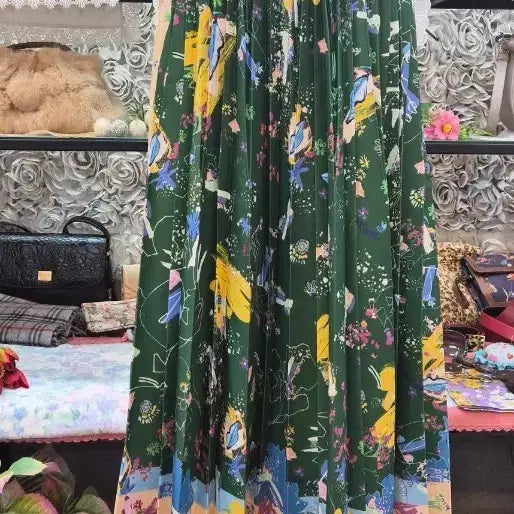 [BUNJANG] O'2nd Pleated Long Skirt / O'2nd 오즈세컨 플리츠 롱스커트 (55 66)