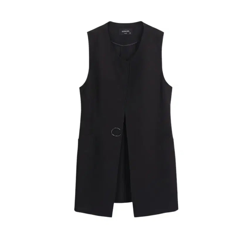 [BUNJANG] Solei Vest BK / 여성77/ 쏠레이 조끼 베스트 BK A-13