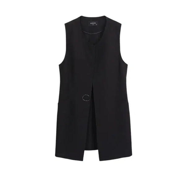 [BUNJANG] Solei Vest BK / 여성77/ 쏠레이 조끼 베스트 BK A-13
