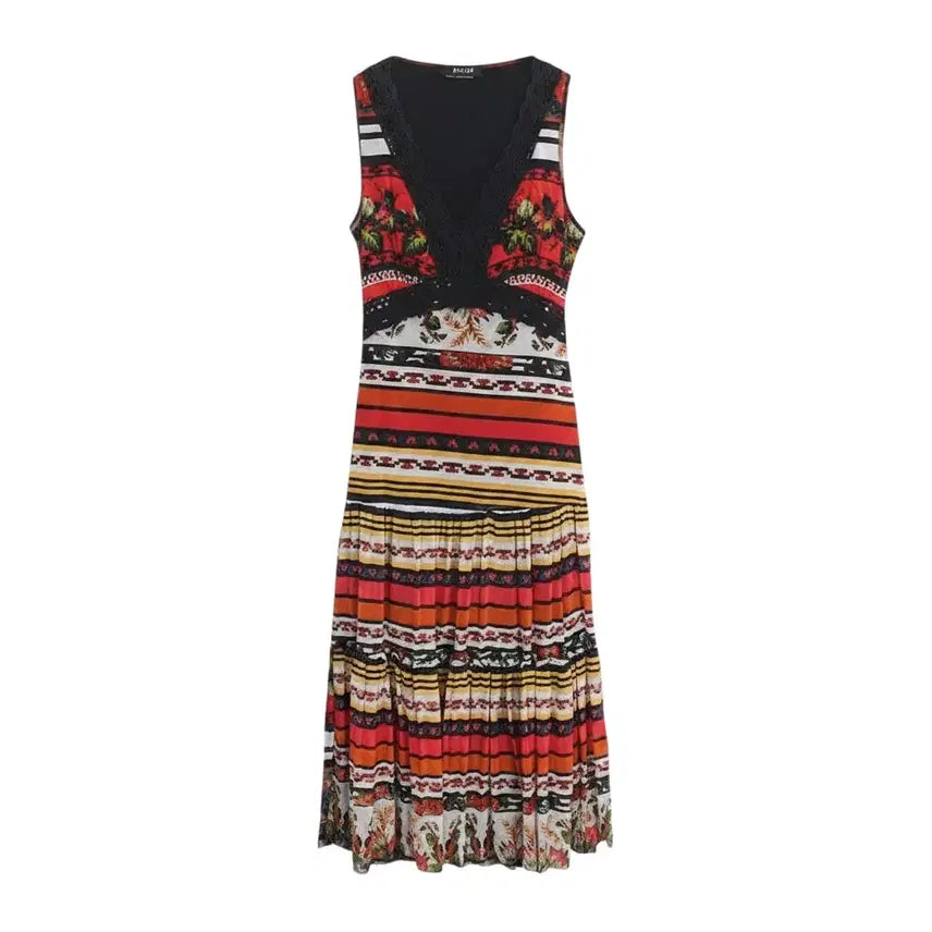 [BUNJANG] Morgan Women's Ethnic One-Piece Dress / 여성S/ 모르간 해외판 이국적인 에스닉 원피스 A-14