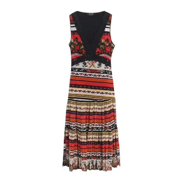 [BUNJANG] Morgan Women's Ethnic One-Piece Dress / 여성S/ 모르간 해외판 이국적인 에스닉 원피스 A-14