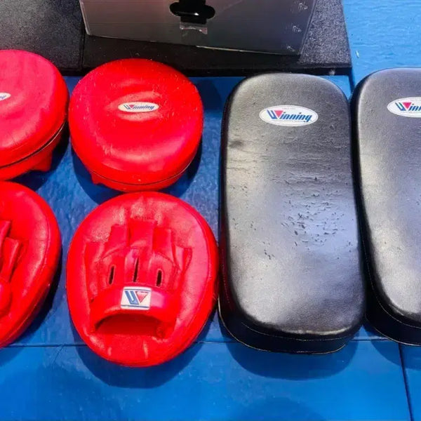 [BUNJANG] Winning Boxing Mitts and Kick Mitts Set (3 Types) / 위닝 복싱미트 킥미트 세트 일괄 3종류 전국 최저가 판매