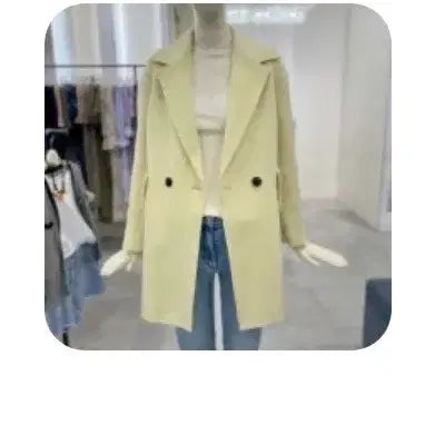 [BUNJANG] CC Collect Genuine Loose Fit Handmade Coat / [사놓고보관만한 새제품무방]정가 30만원대 백화점코트 씨씨콜렉트 정품 루