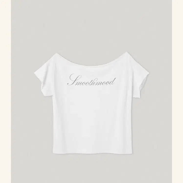 [BUNJANG] Smooth Mood Lisz Off-Shoulder T-Shirt / [새상품] 스무드무드 lisz 오프숄더 티셔츠