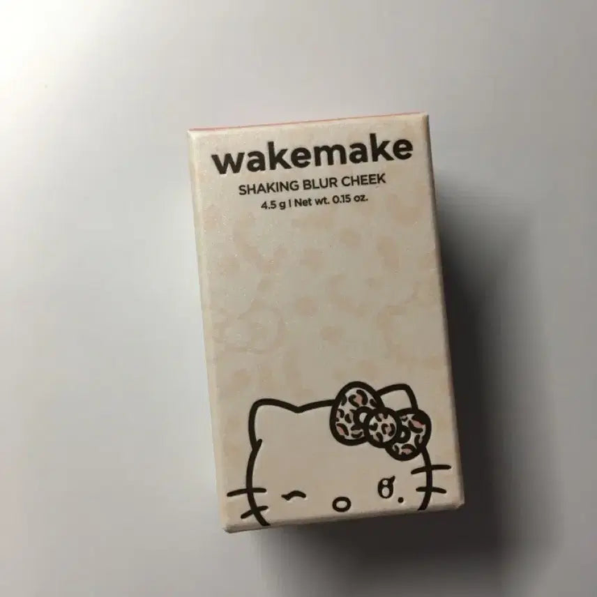 [BUNJANG] WAKEMAKE x Gyaru Kitty Shaking Blur Cheek Blusher No. 11 Cream Ginger (Limited Edition) / (새상품) 웨이크메이크 갸루키티 쉐이킹 블러 치크 블러셔 11호 크림진저