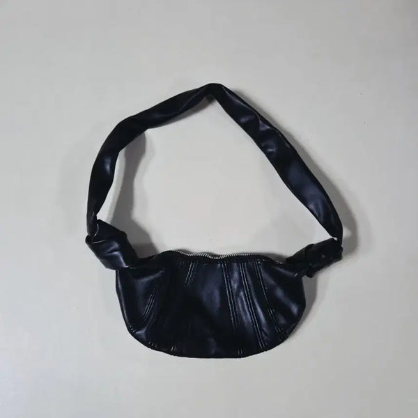 [BUNJANG] Croissant Shoulder Bag Black / 크루와상 솔더백(반택포)