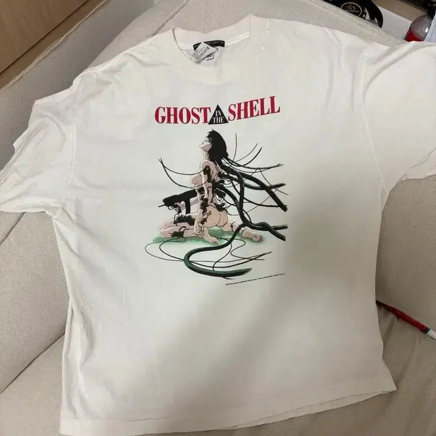 [BUNJANG] Saint Michael Ghost in the Shell T-Shirt XL / 세인트 미카엘 공각기동대 티셔츠 XL
