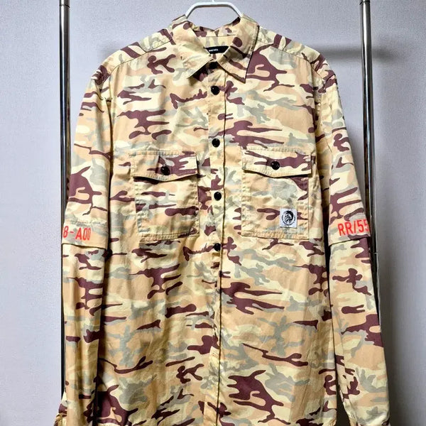 [BUNJANG] Diesel Camo Shirt / Diesel 디젤 카모 셔츠