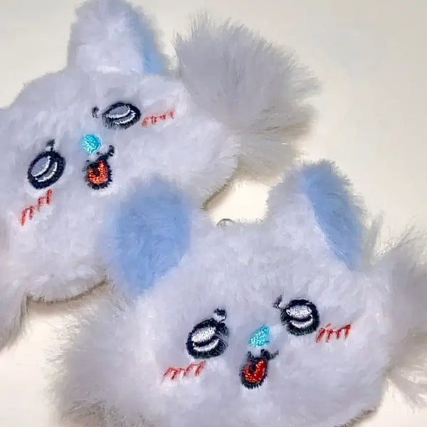[BUNJANG] Chiikawa Momonga Face Plush Keychain / 치이카와 모몽가 얼굴 보들 인형 키링