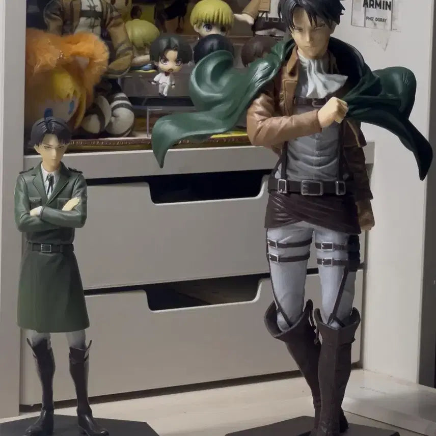 [BUNJANG] Attack on Titan Levi Figure Bundle (Grandista, Pop Up Parade) / 진격의거인 진격거 리바이아커만 피규어 일괄!!판매(그란디스타,팝업퍼레이드