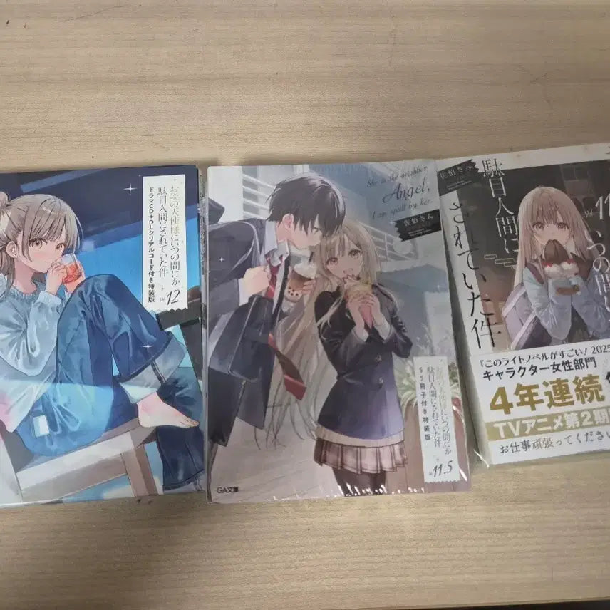 [BUNJANG] The Angel Next Door Spoils Me Rotten Japanese Original Editions Volume 11, 11.5, and 12 Bundle Set / 옆집천사님 일본어 원서(11,11.5,12)일괄