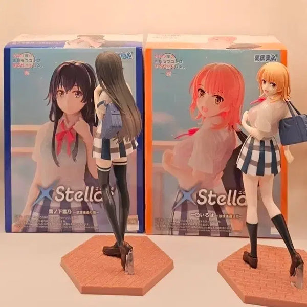 [BUNJANG] Sega XStellar Yahari Ore no Seishun Love Comedy wa Machigatteiru. Yukino Yukinoshita & Iroha Isshiki Figure Set (Bundle) / [미개봉]'역시 내 청춘 러브코메디는 잘못됐다'   피규어세트( 일괄판매