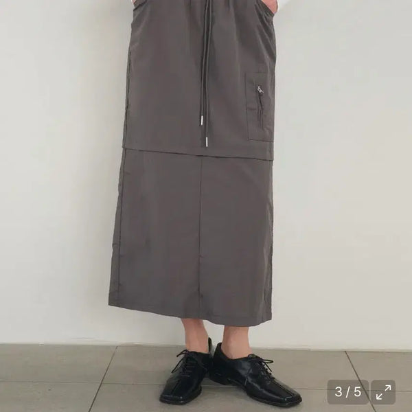 [BUNJANG] Citybreeze Cargo Banding Skirt / 시티브리즈 카고 밴딩 스커트