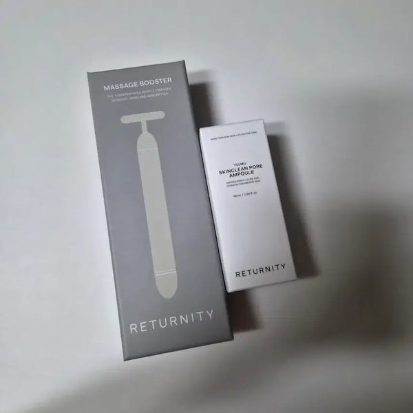 [BUNJANG] Eternity Job's Tears Ampoule + Massage Booster Set / 리터니티 율무 앰플 + 마사지부스터
