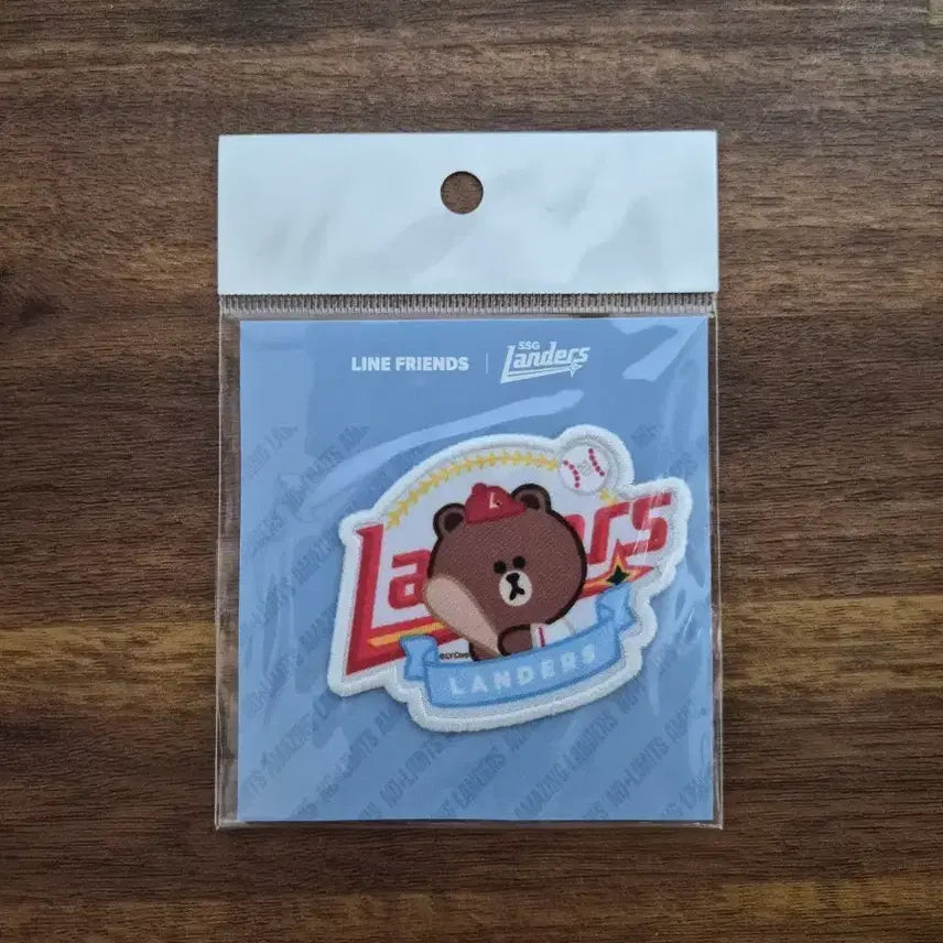 [BUNJANG] SSG Landers x Line Friends Collaboration Patch / SSG 랜더스 라인프렌즈 콜라보 패치
