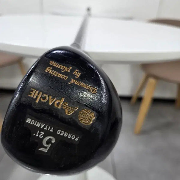 [BUNJANG] P-ACHE 5 Wood (21° Loft) FORGED TITANIUM with Plasma Diamond Coating / P-ACHE 5번 우드 21도 FORGED TITANIUM