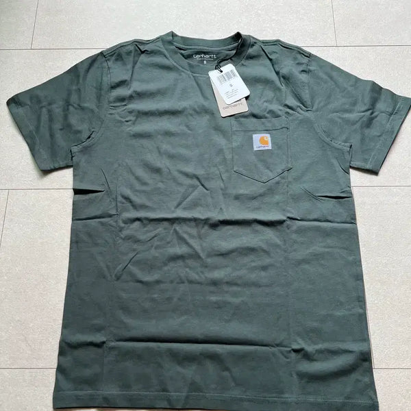 [BUNJANG] Carhartt Pocket T-Shirt Green S / 칼하트 포켓 반팔 그린 S