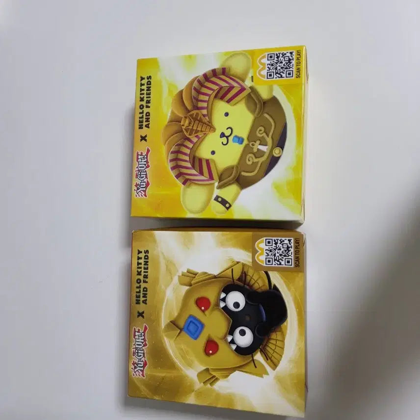 [BUNJANG] Sanrio Yu-Gi-Oh! McDonald's Mascot Pompompurin Choco Cat Bundle Set / 산리오 유희왕 맥도날드 마스코트 폼폼푸린 초코캣 일괄