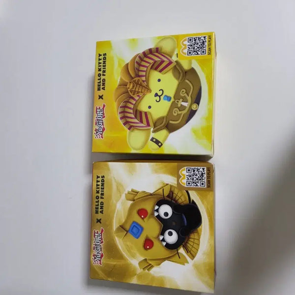 [BUNJANG] Sanrio Yu-Gi-Oh! McDonald's Mascot Pompompurin Choco Cat Bundle Set / 산리오 유희왕 맥도날드 마스코트 폼폼푸린 초코캣 일괄