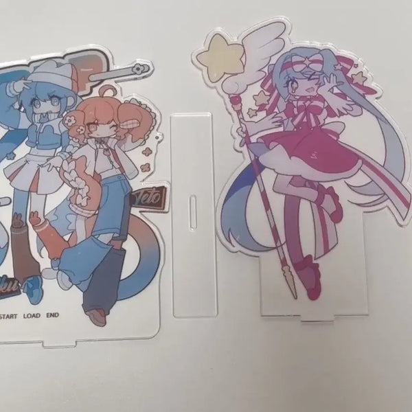 [BUNJANG] Mikukjeto & Jigeumbaro Yunhoe Mikuk Acrylic Stand Bundle Set / 일괄)미쿠테토 비공굿 아크릴스텐드