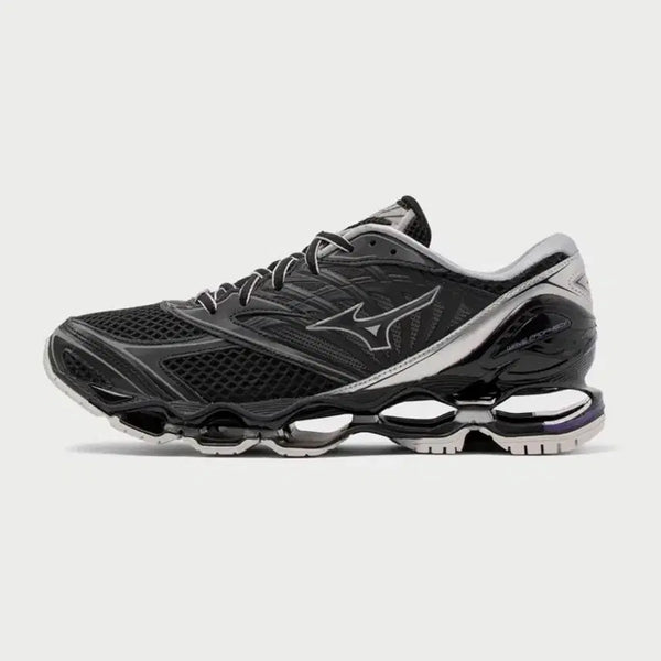 [BUNJANG] Mizuno Wave Prophecy LS Running Shoes / 미즈노 웨이브 프로페시 LS - 블랙:실버:퍼플 헤이즈