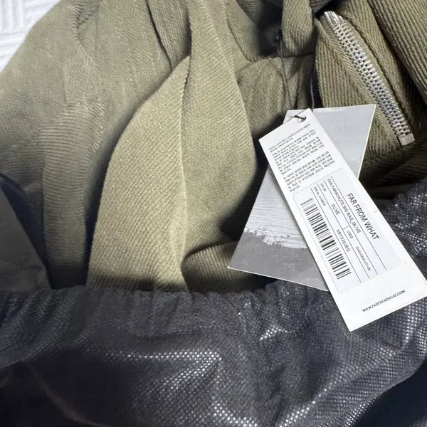 [BUNJANG] From Whom? Parachute Big Bag Khaki / 파프롬왓 파라슈트 빅백 카키