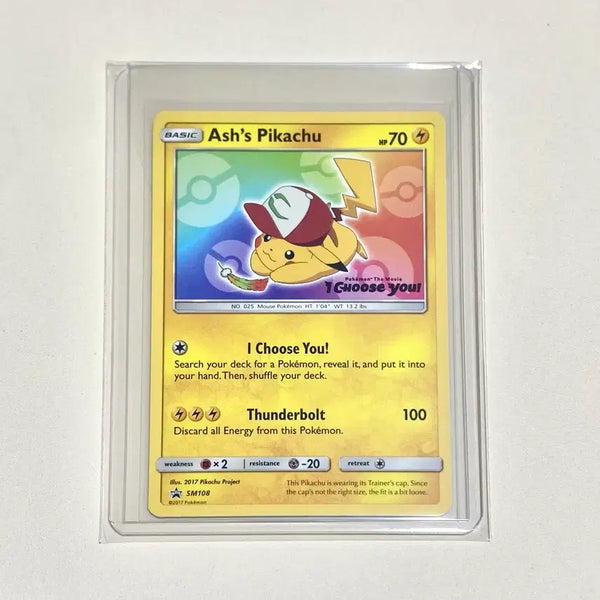 [BUNJANG] Pokémon TCG North American Release Ash's Pikachu Promo Card / (포켓몬카드) 북미 지우의 피카츄 프로모
