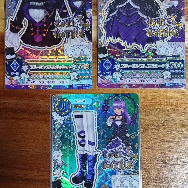[BUNJANG] Aikatsu! Blue Empress Pre-Card Sumire & Rila Japanese Edition / 아이엠스타 아이카츠 블루 엠프레스 프레 카드 스미레 리라 일판