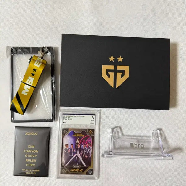 [BUNJANG] Gen.G 2025 MSI B2B Collection Card Set / GenG 젠지 2025 MSI B2B COLLECTION CARD SET