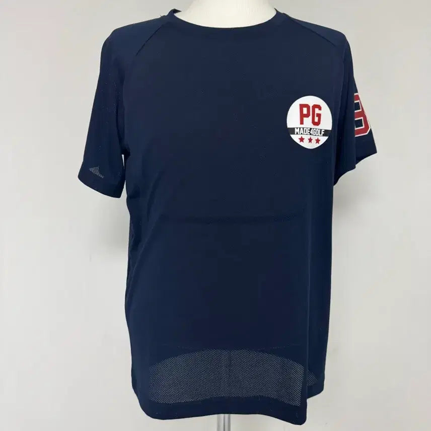 [BUNJANG] PG Golf Short Sleeve Knit Navy / PG골프 반팔 니트 네이비