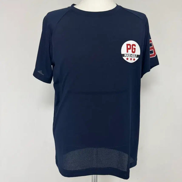 [BUNJANG] PG Golf Short Sleeve Knit Navy / PG골프 반팔 니트 네이비
