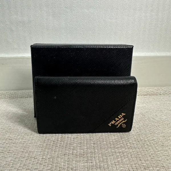 [BUNJANG] Prada Saffiano Leather Card Holder / [A/정품] 프라다 사피아노 카드 홀더