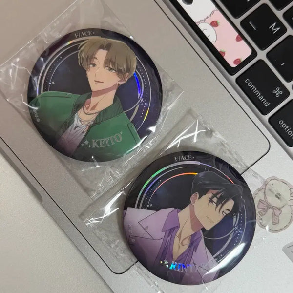 [BUNJANG] Tamonten Pop-up F/ACE Kaito Rintaro Can Badge / 타몬군 팝업 F/ACE 케이토 카이 린타로 캔뱃지 원가양도