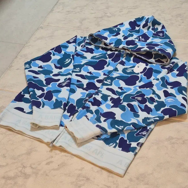 [BUNJANG] BAPE ABC Camo Full-Zip Hoodie / 베이프 ABC 카모후드집업판매합니다