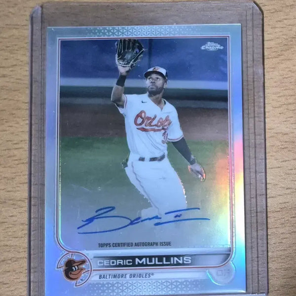 [BUNJANG] MLB 2022 Topps Chrome Cedric Mullins Refractor Autograph Card / MLB 2022 탑스크롬 볼티모어 세드릭 멀린스 리프렉터 오토카드 판매