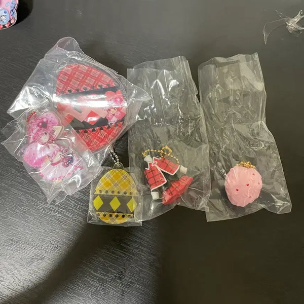 [BUNJANG] Shugo Chara! Amu Keyring Bundle Set / !!급처) 캐릭캐릭체인지 아무 키링 4개 일괄 판매