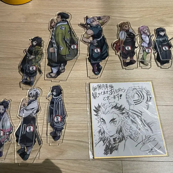 [BUNJANG] Demon Slayer Acrylic Stands & Bonus Goods Bundle / 귀멸의 칼날 수집품 일괄 판매