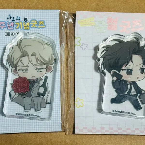[BUNJANG] AudioComix (ACO) Rose and Champagne Sealed SD Acrylic Block / 아코(오디오코믹스) 장미와 샴페인 미개봉 SD 아크릴 블록
