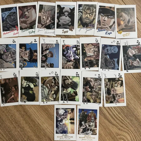 [BUNJANG] Bandai JoJo's Bizarre Adventure Part 3 Card Portrait Bundle Set / 반다이 죠죠의 기묘한 모험 죠죠 3부 카드 포트레이트 일괄