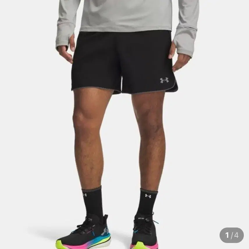 [BUNJANG] Under Armour Velocity Pro 7-Inch Shorts Black M / 언더아머 벨로시티 프로 7인치 반바지