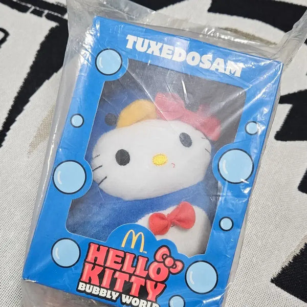 [BUNJANG] McDonald's Sanrio Collaboration Kitty Takuo-sam Doll / 맥도날드 산리오 콜라보 키티 턱시오샘 인형
