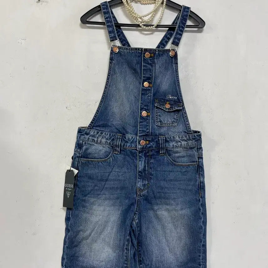 [BUNJANG] Guess N6411 Denim Overalls / 택ㅇ특가새)N6411 Guess 게스 청 바지.멜빵 바지.오버롤.