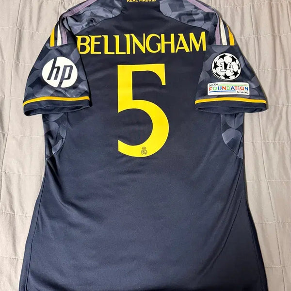 [BUNJANG] Real Madrid Bellingham 23-24 Away Jersey / {택제거 새상품} 23-24 레알마드리드 벨링엄 유니폼 어웨이