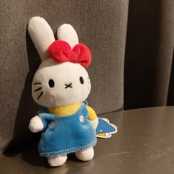 [BUNJANG] Miffy x Hello Kitty Plush Keychain / (새상품)미피키티 인형 키링