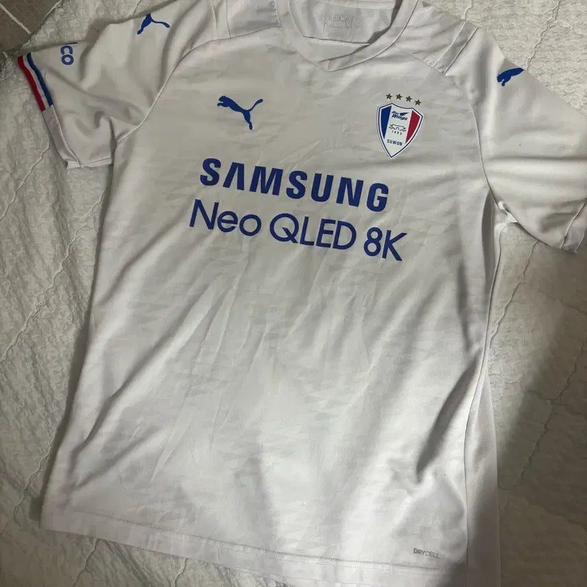 [BUNJANG] Suwon Samsung U-15 Youth Team Football Jersey / 수원삼성 U-15 프로산하 축구부 유니폼