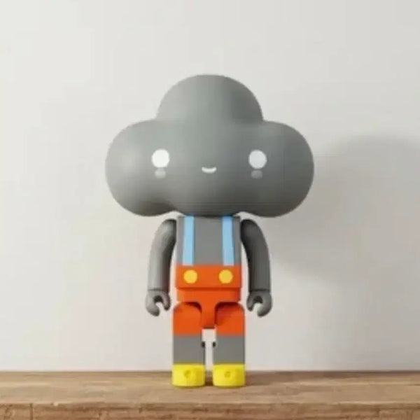 [BUNJANG] Medicom Toy FriendsWithYou Kubrick Little Cloud Boy 400% Figure (Gray) / 큐브릭 프렌즈위드유 리틀 클라우드 보이 그레이