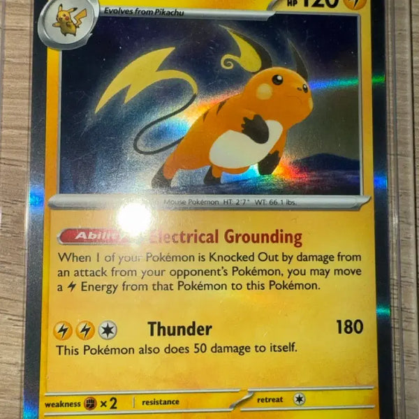 [BUNJANG] Pokemon Card Raichu #026/165 North American Version / 포켓몬 카드 라이츄 026/165 북미
