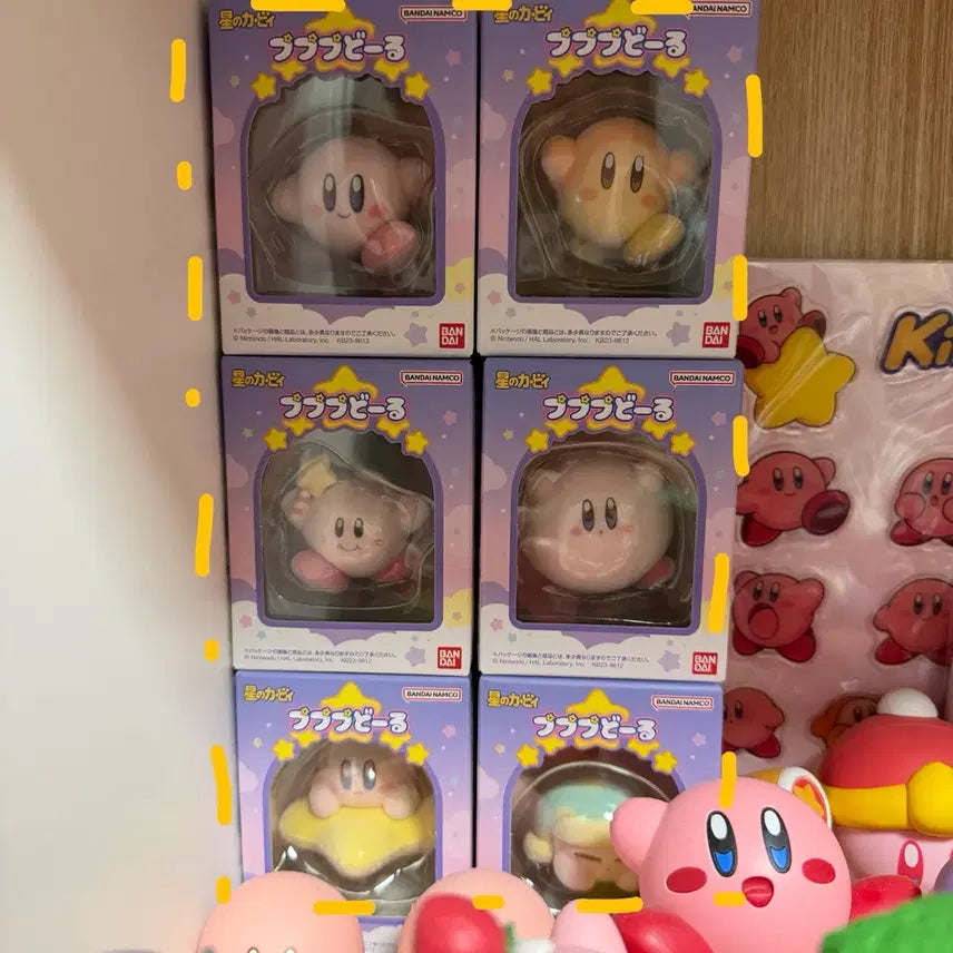 [BUNJANG] Kirby's Popstar Fluffy Figure Bundle Set / 일괄) 별의커비 푸푸푸 플로키 피규어
